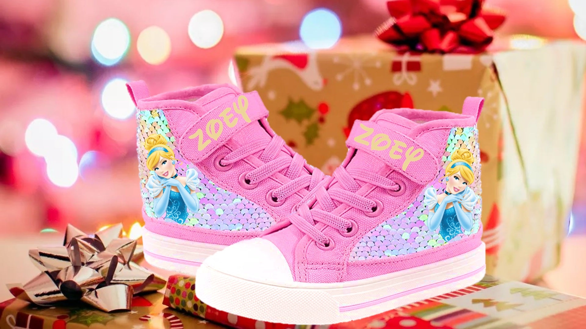 Kids Disney Princess Cinderella Shoes