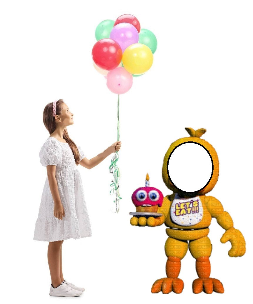 FNAF Five Nights at Freddy's Chica Open Hole Birthday Party Life Size –  Sweet Tutus