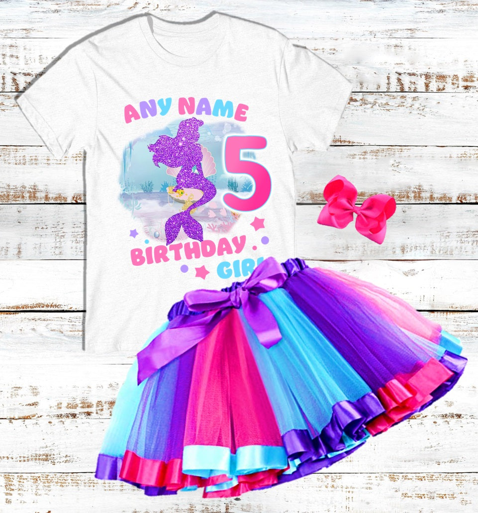 Ariel Birthday Dress for little princess