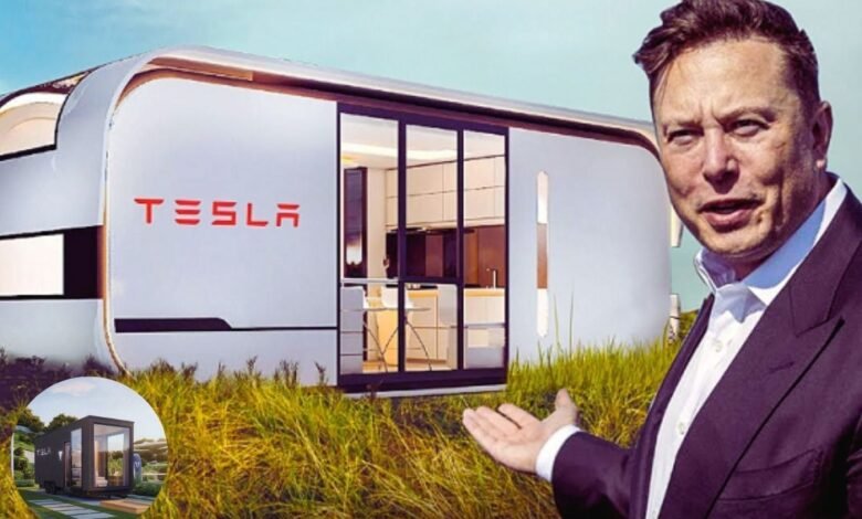 tesla tiny house 2025